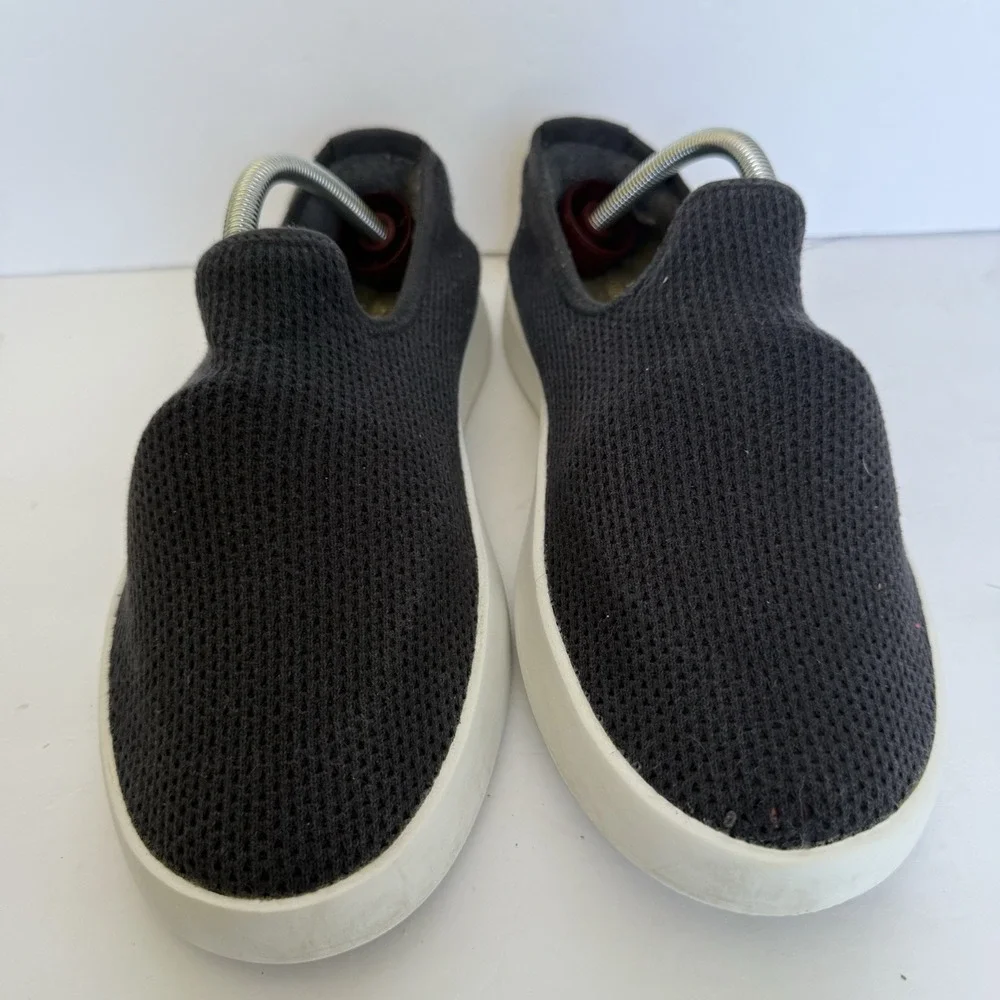 Allbirds Tree Loungers Men's 10 Black Slip On Knit Casual Shoes Sneakers